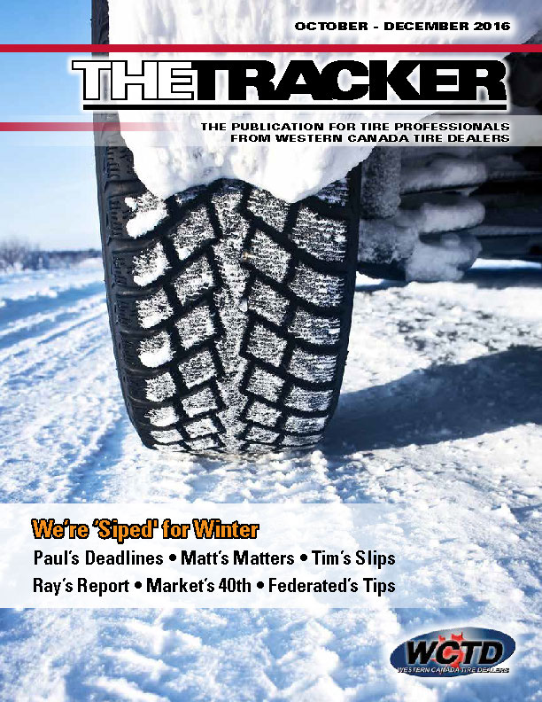Cover of The Tracker — October–December 2016