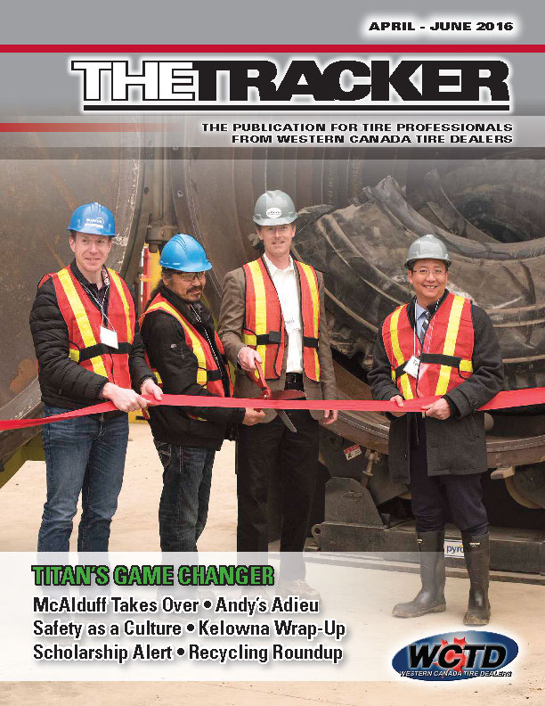Cover of The Tracker — April–June 2016