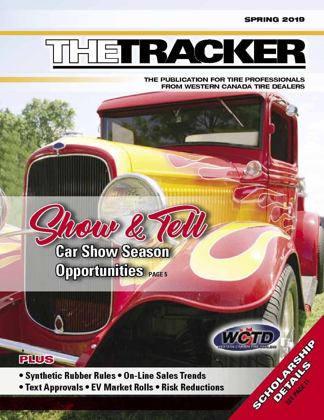 Cover of The Tracker — Spring 2019