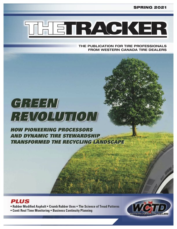 Cover of The Tracker — Spring 2021