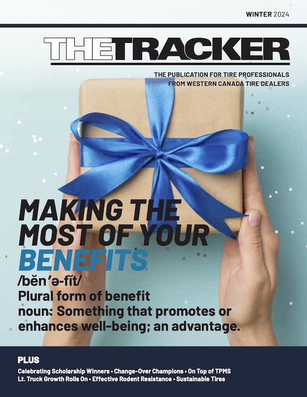 The Tracker Spring 2023 cover - Maffeo Sutton Park, Nanaimo BC